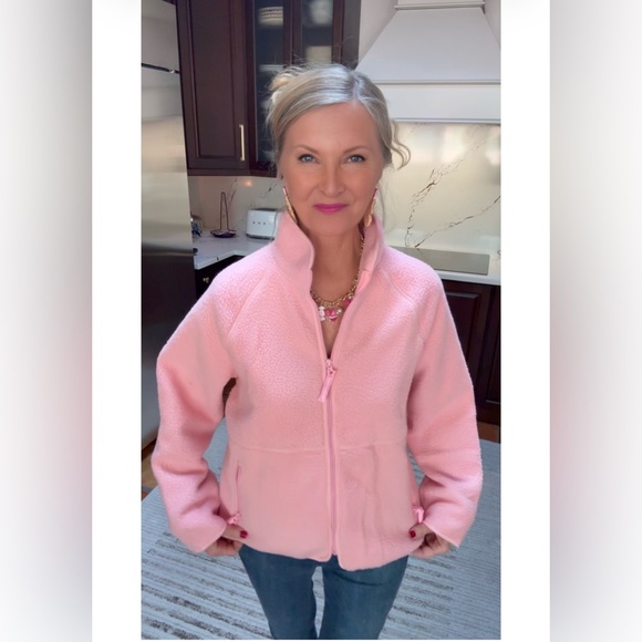 NWT Pink Fleece Sherpa Jacket-S - Picture 8 of 15
